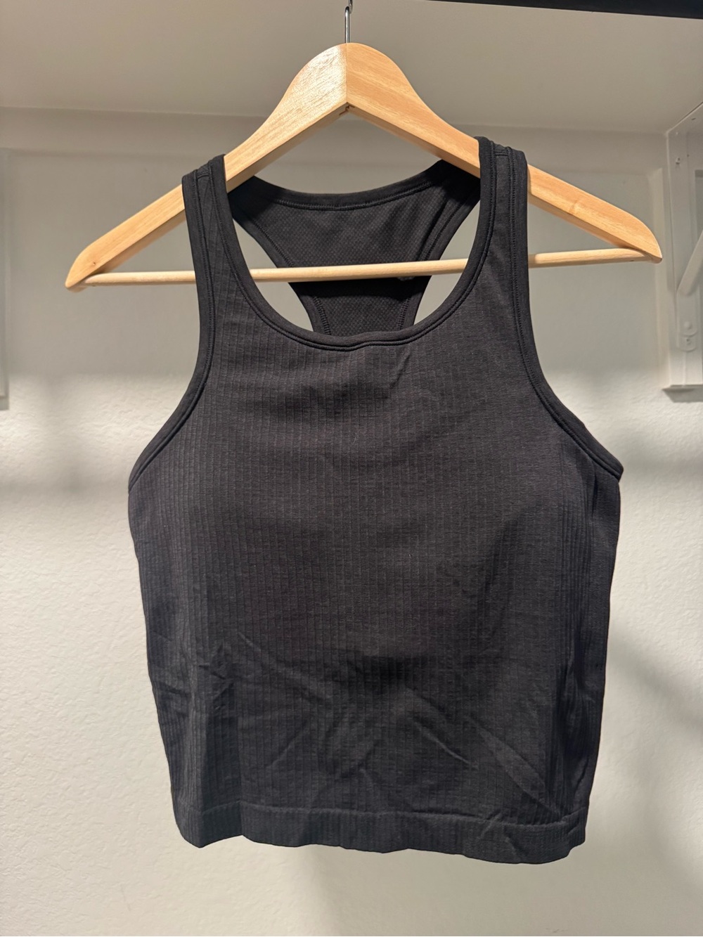 Ebb to Street Cropped Racerback Tank Top